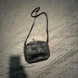 Black leather Margot bag